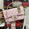 Sac Chanel pink certifie avec boîte Chanel