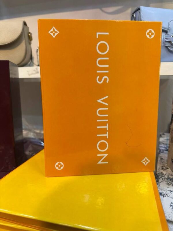 Boîte Gucci et Louis Vuitton et Chanel importation