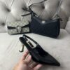 escarpin Zara glacé noir