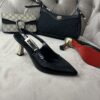 escarpin Zara glacé noir