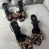 Talon haute papillon léopard disponible 36 et 40