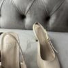 Escarpin Zara glacé beige