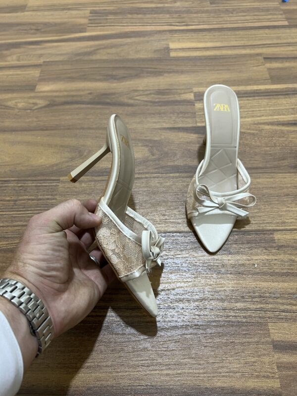Sabot dentelle Zara
