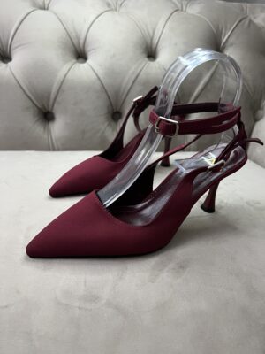img_1627 Escarpin Zara satin avec ceinture