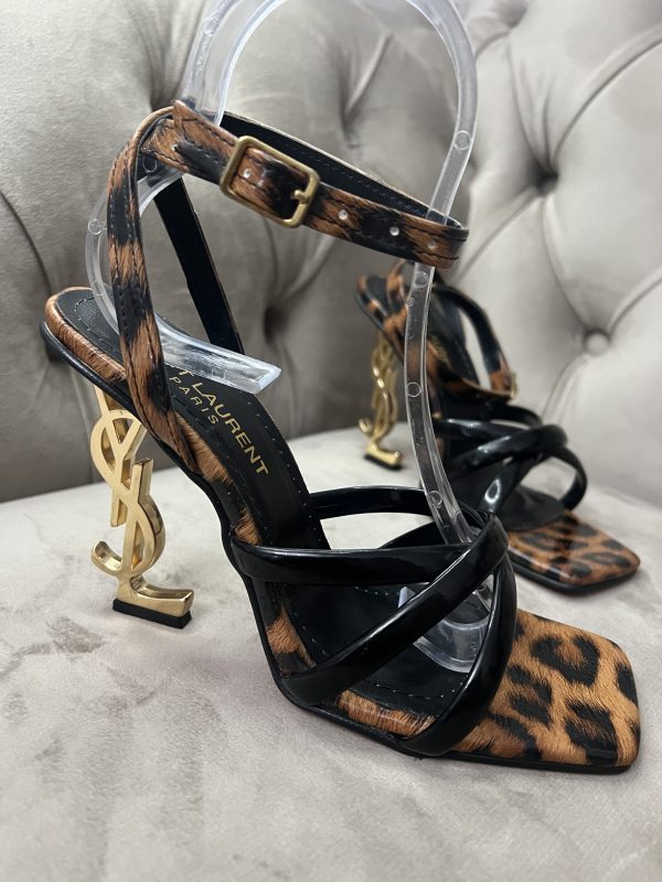 Sandale YSL léopard promo