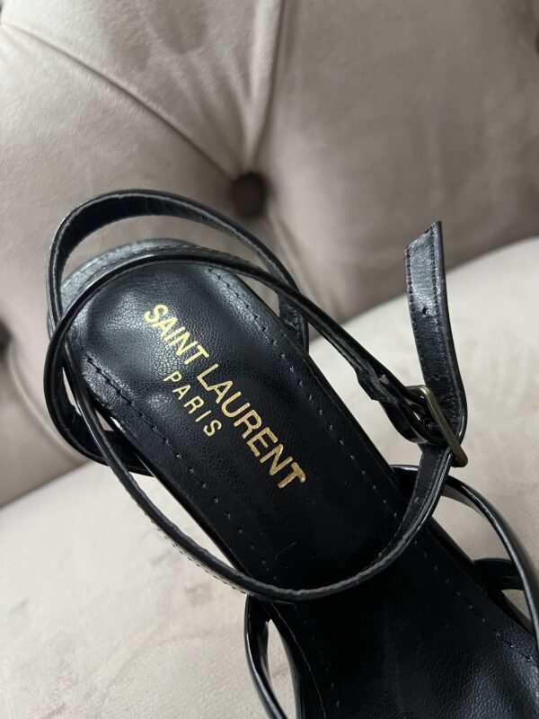 Sandale YSl Noir class Italie