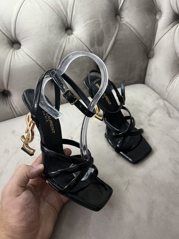 Sandale YSl Noir class Italie