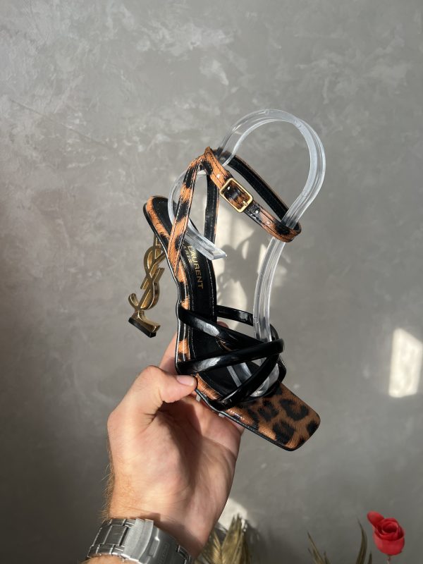 Sandale YSL léopard promo